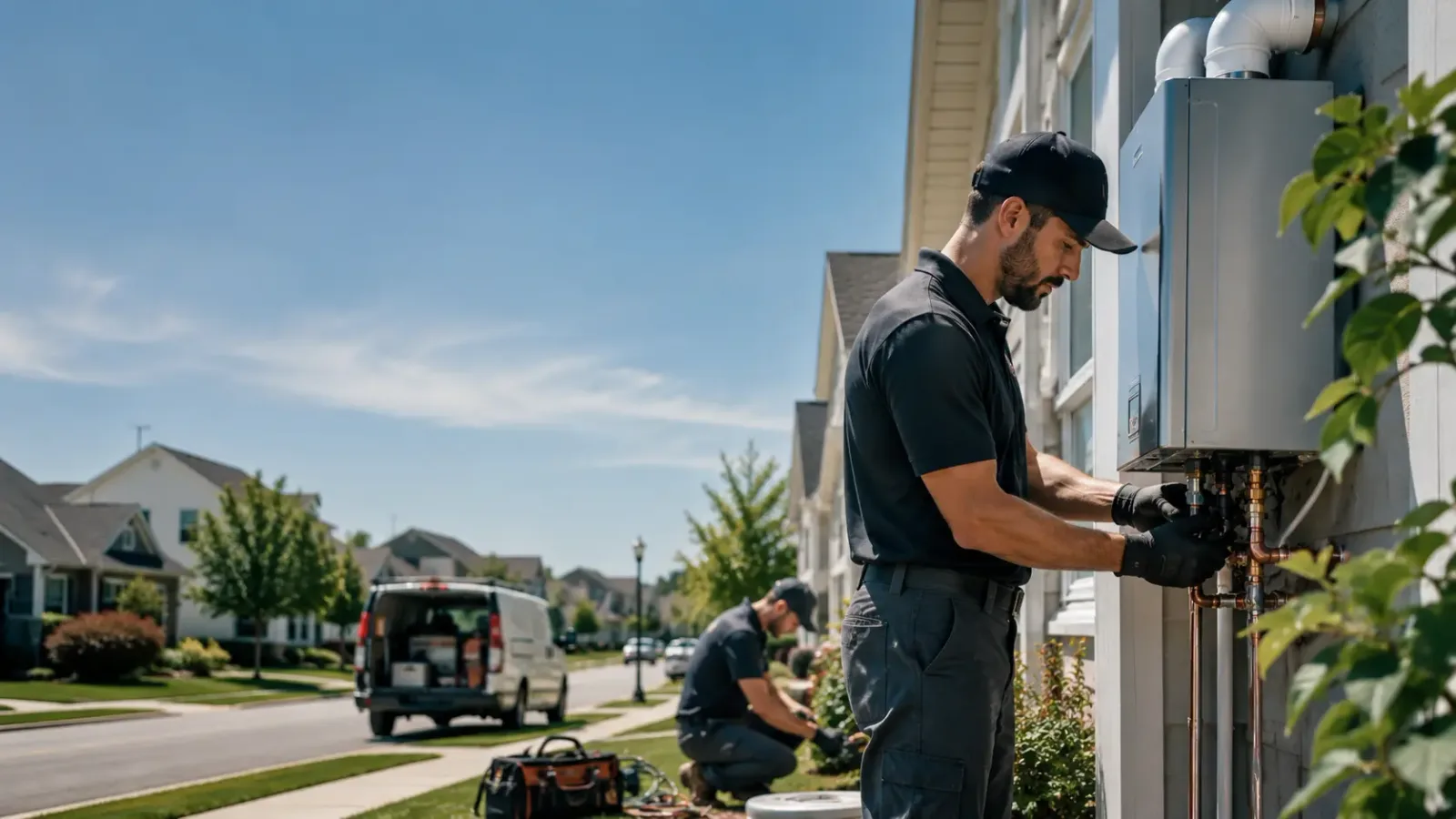 Tankless Water Heater Installation in Dale, WI